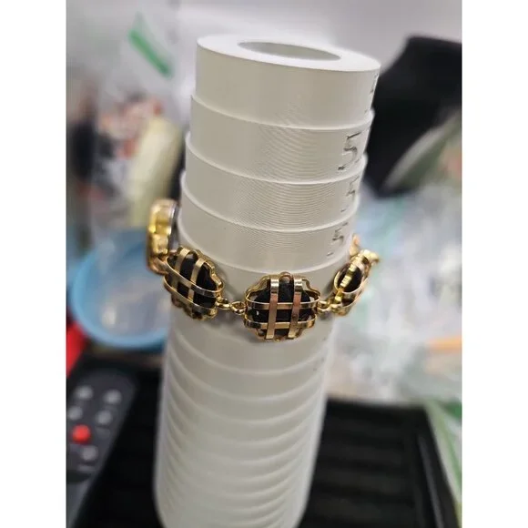 watches for women Lot Of 2 Pearl Brand 6.5 Inches Bracelet Style Goldtone